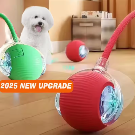 Interactive Ball Toy,Automatic Rolling Dog Ball Rechargeable,Smart Puppy Interactive Toy,Intelligent Balls Toy
